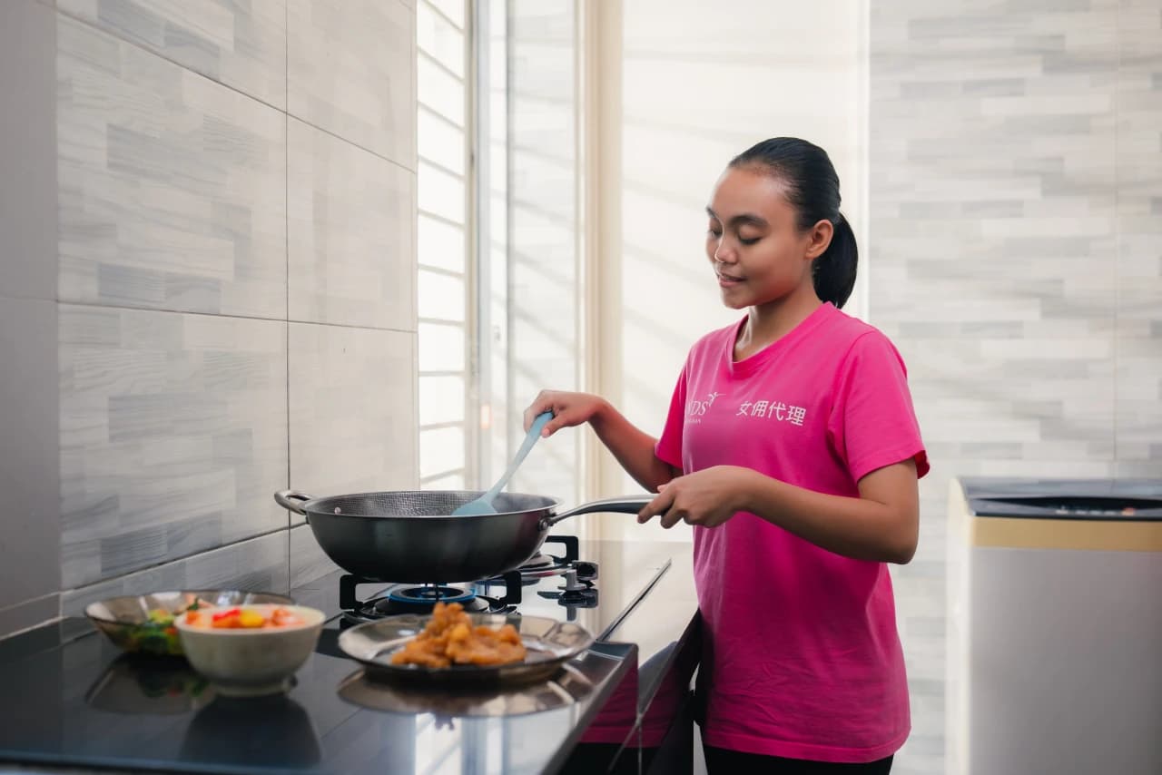 Filipino maid training